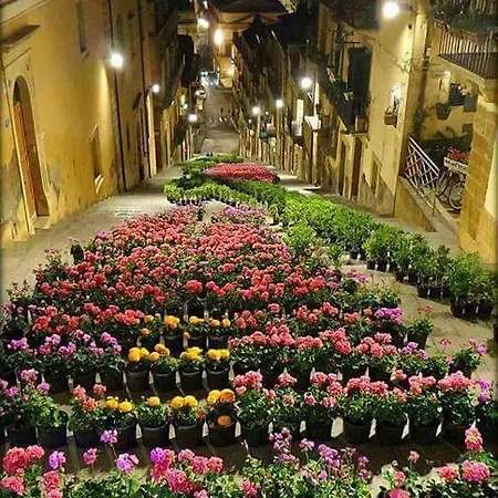 ベッド・アンド・ブレックファスト Casa La Ninfea Intera Casa カルタジローネ